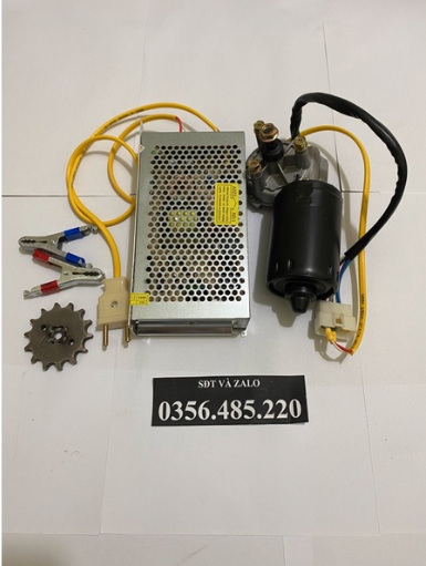 mo to giam toc 12v-50w sieu ben quay vit ga gat mua keo rem do che xe dien che