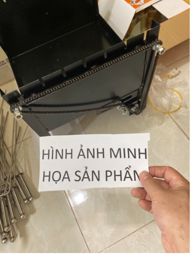 mo to giam toc 30w che may nuong thit mini quay tu dong 2