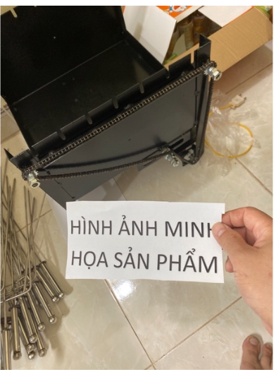 mo to giam toc 40w che may nuong thit quay tu dong 3